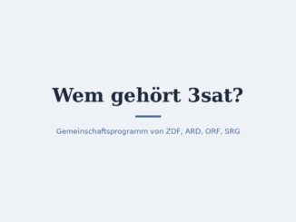 Wem gehört 3sat? ZDF, ARD, ORF und SRG erklärt 6