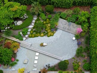 Rechteckigen Garten Gestalten