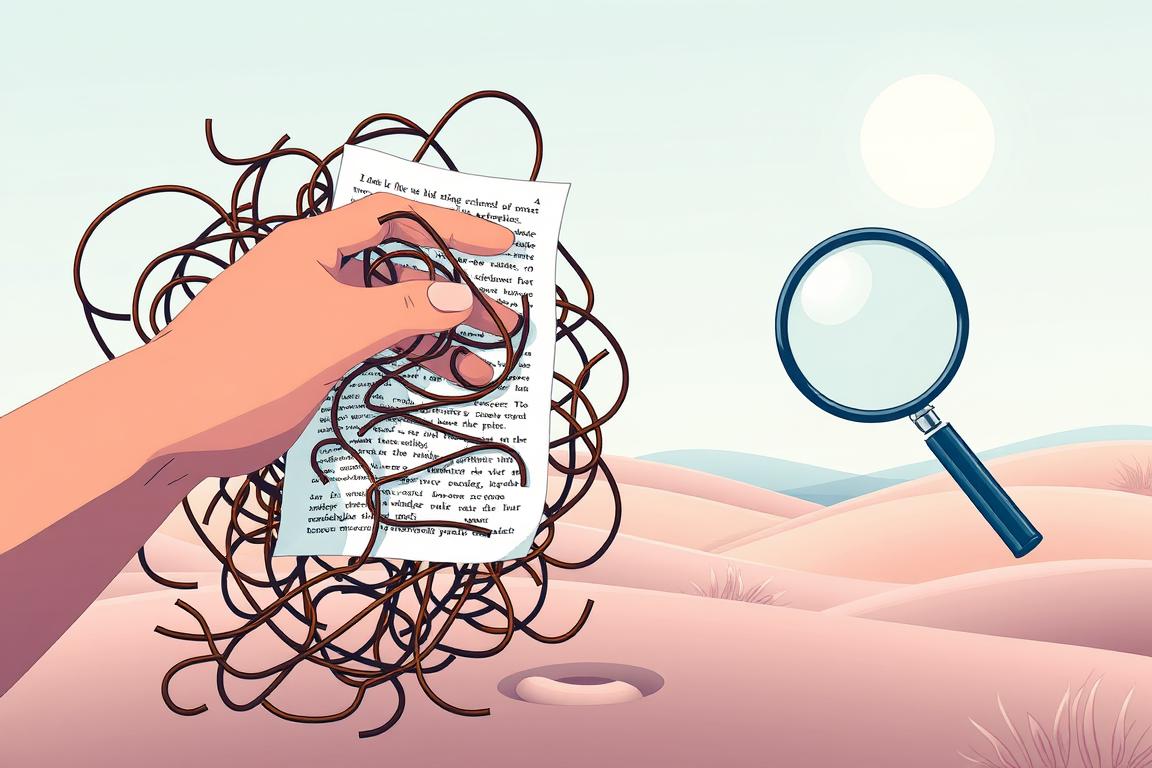 A vibrant, visually striking illustration depicting the concept of "Avoiding subscription traps" (Abofallen vermeiden). In the foreground, a hand carefully navigating through a tangled web of fine print and hidden clauses, symbolizing the precautions one must take to avoid falling into unwanted subscription traps. The middle ground features a magnifying glass inspecting the small details, highlighting the importance of thorough research and understanding before signing up for any service. In the background, a serene, minimalist landscape with soft, muted colors serves as a calming contrast, conveying a sense of security and control over one's financial decisions. The lighting is soft and diffused, creating a sense of clarity and focus on the key elements. The overall composition and color palette evoke a mood of vigilance, caution, and empowerment.