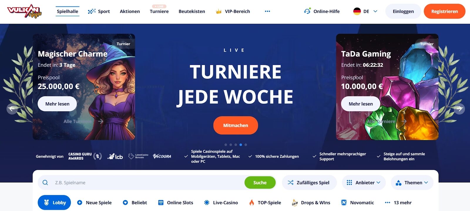 5 beste Echtgeld Online Casinos in Deutschland 4