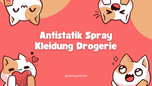 Antistatik Spray Kleidung Drogerie