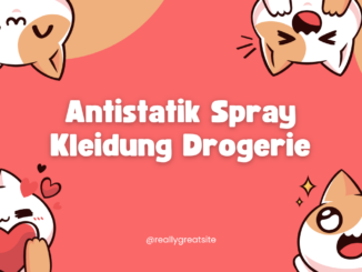 Antistatik Spray Kleidung Drogerie