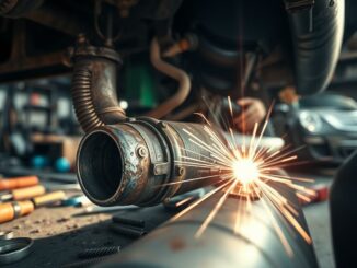 Auspuffanlage reparieren