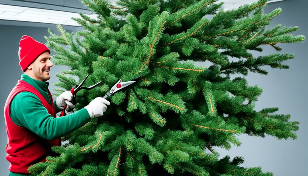 Baumschnitt Weihnachtsbaum