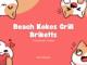 Beach Kokos Grill Briketts