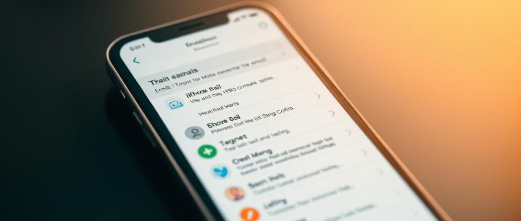 Beliebte iOS App: Gmail