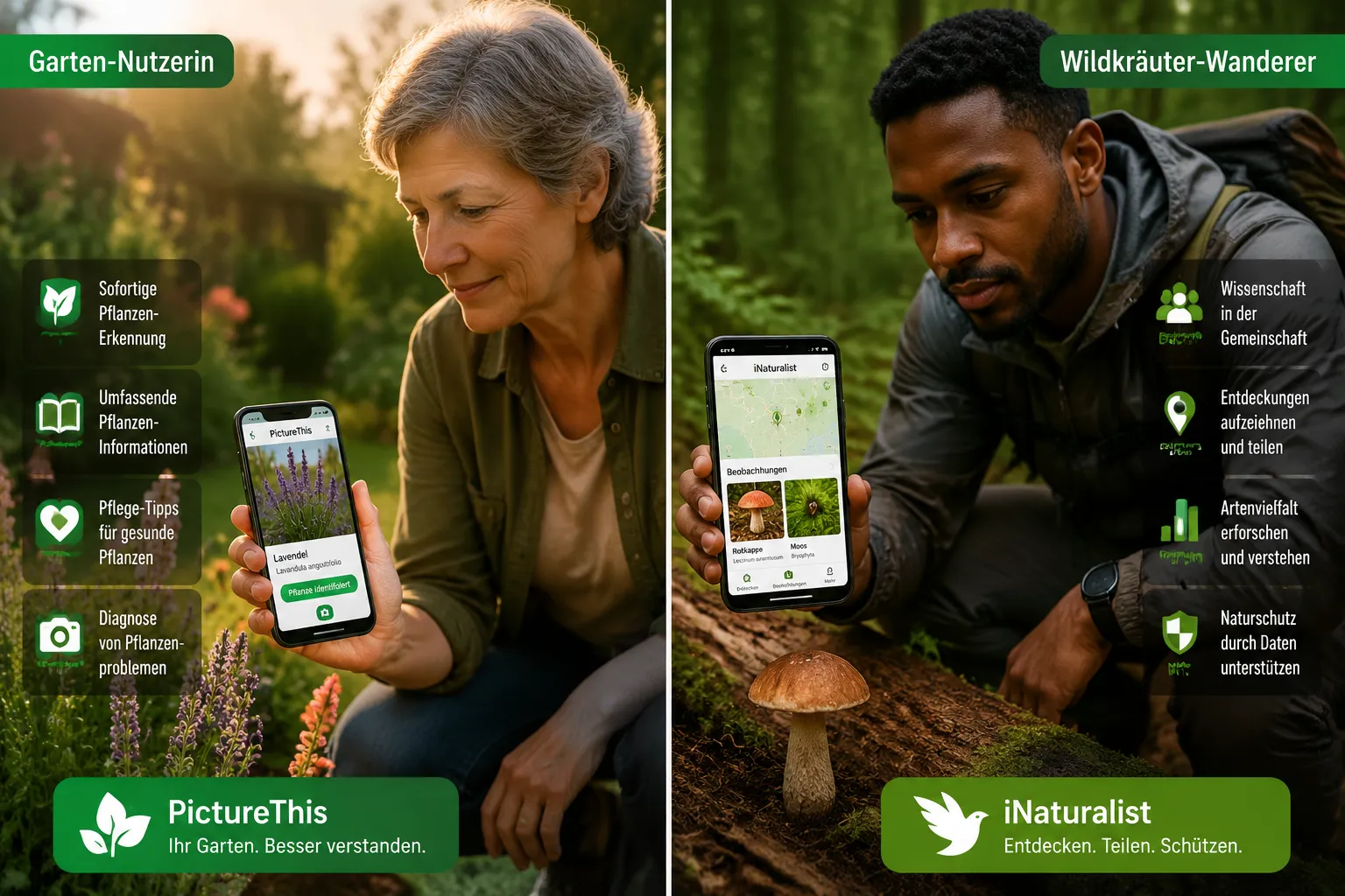 Die besten Pflanzenbestimmungs-Apps im Vergleich 2 Beste App zum Bestimmen von Wildkräutern