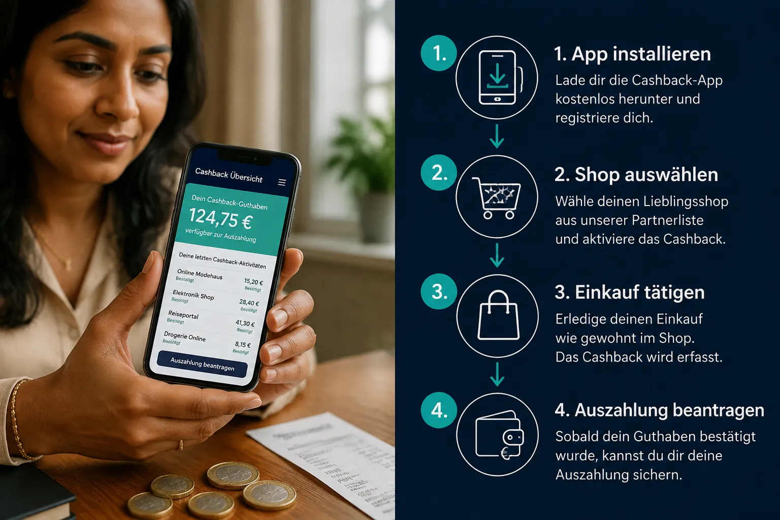 Die besten Cashback- und Gutschein-Apps im Vergleich 2 Beste Cashback-App für Online-Shopping