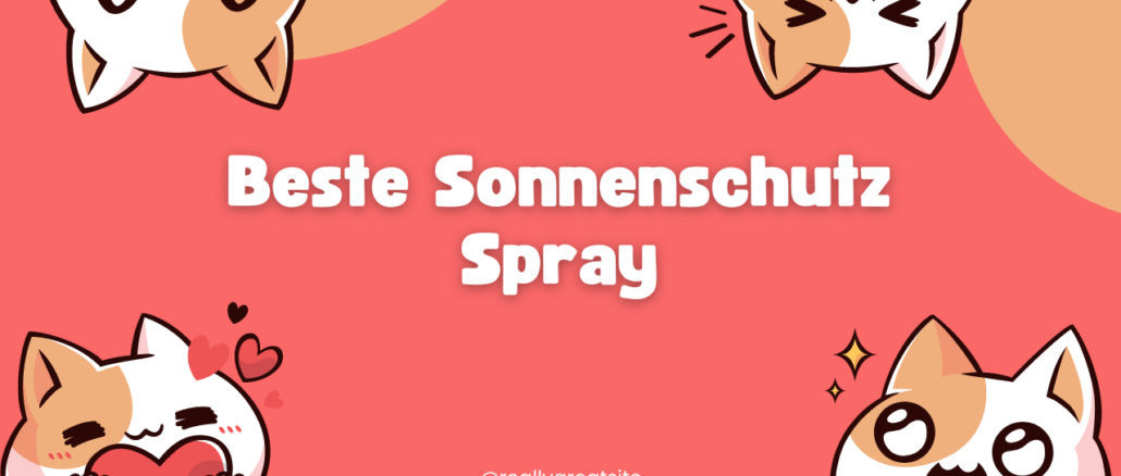 Beste Sonnenschutz Spray