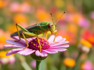 Biene Maja Grashüpfer