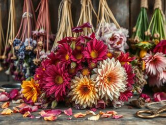 Blumensträuße trocknen Anleitung