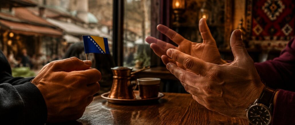 Bosnische Beleidigungen mit Übersetzung