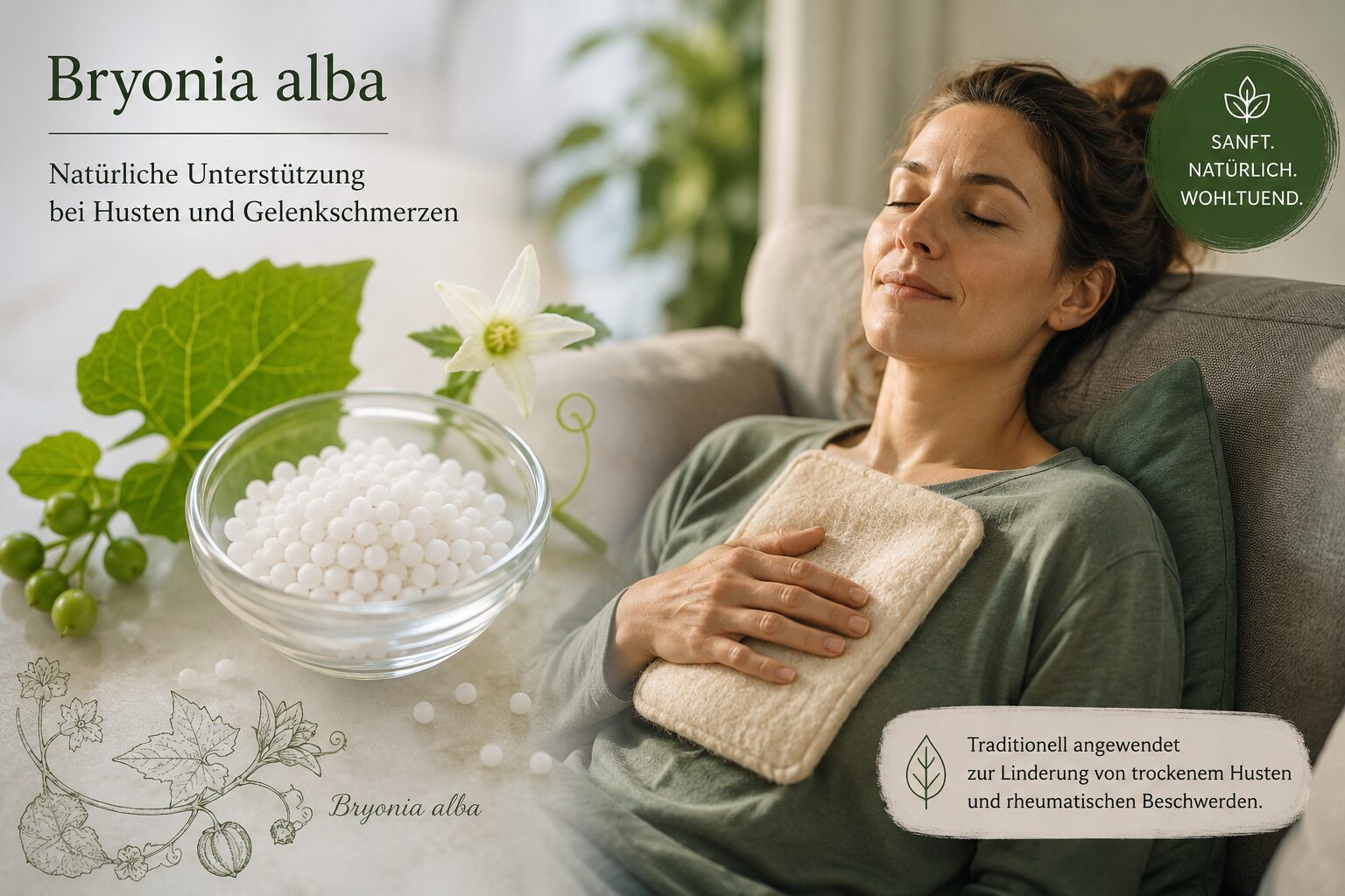 Bryonia D12 Globuli: Wirkung 1 Bryonia D12 Globuli Wirkung in der Homöopathie, das Ähnlichkeitsprinzip erklärt