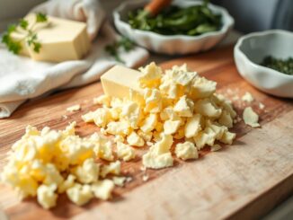 Butterflocken herstellen