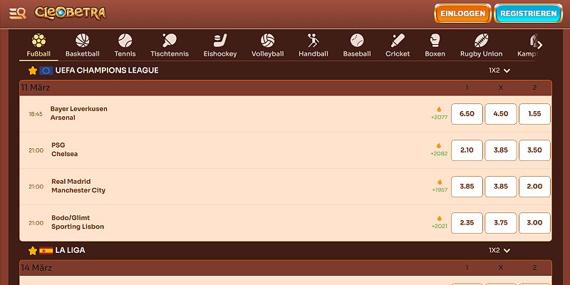 Die 15 besten Wettanbieter mit schneller Auszahlung 2026 1