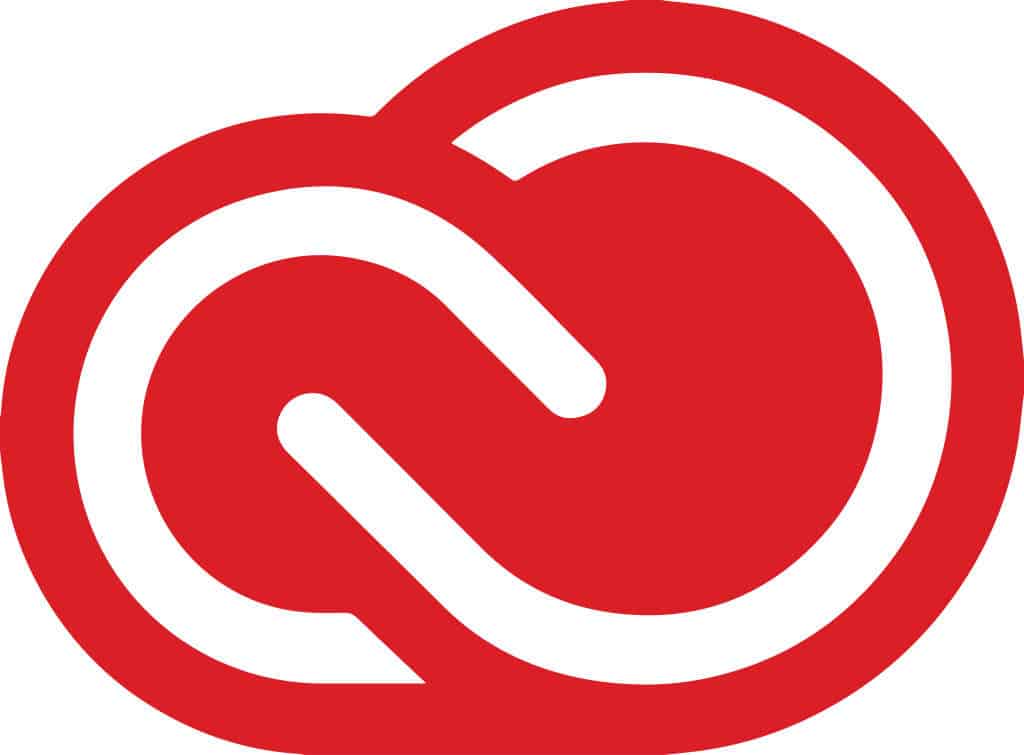 Das Bild zeigt das rote Adobe-Logo, welches stilisiert ein 'A' darstellt.