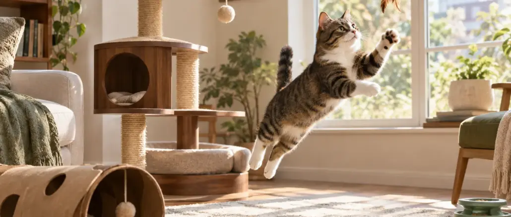 Die-besten-Beschaeftigungsideen-fuer-Katzen Die besten Beschäftigungsideen für Katzen