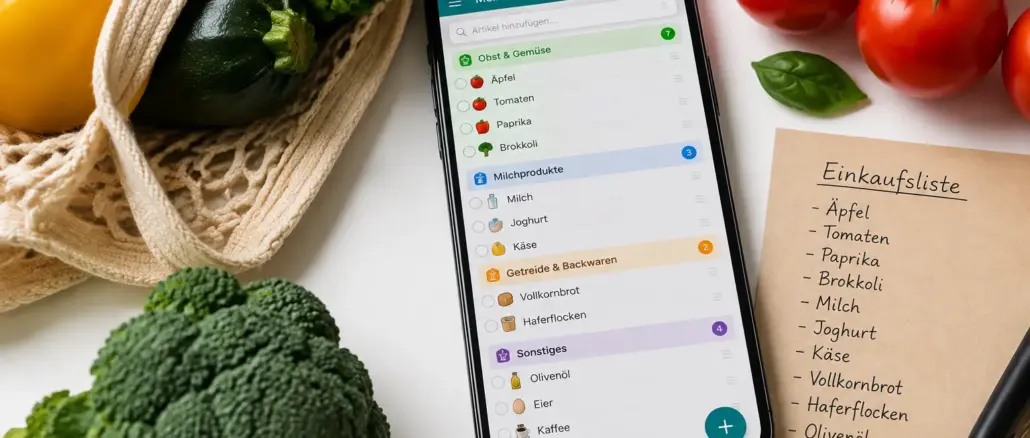Die besten Einkaufslisten-Apps 2026 im Vergleich