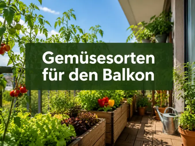 Die besten Gemüsesorten für den Balkon