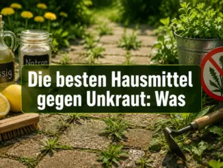 Die besten Hausmittel gegen Unkraut