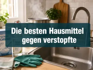 Die besten Hausmittel gegen verstopfte Abflüsse
