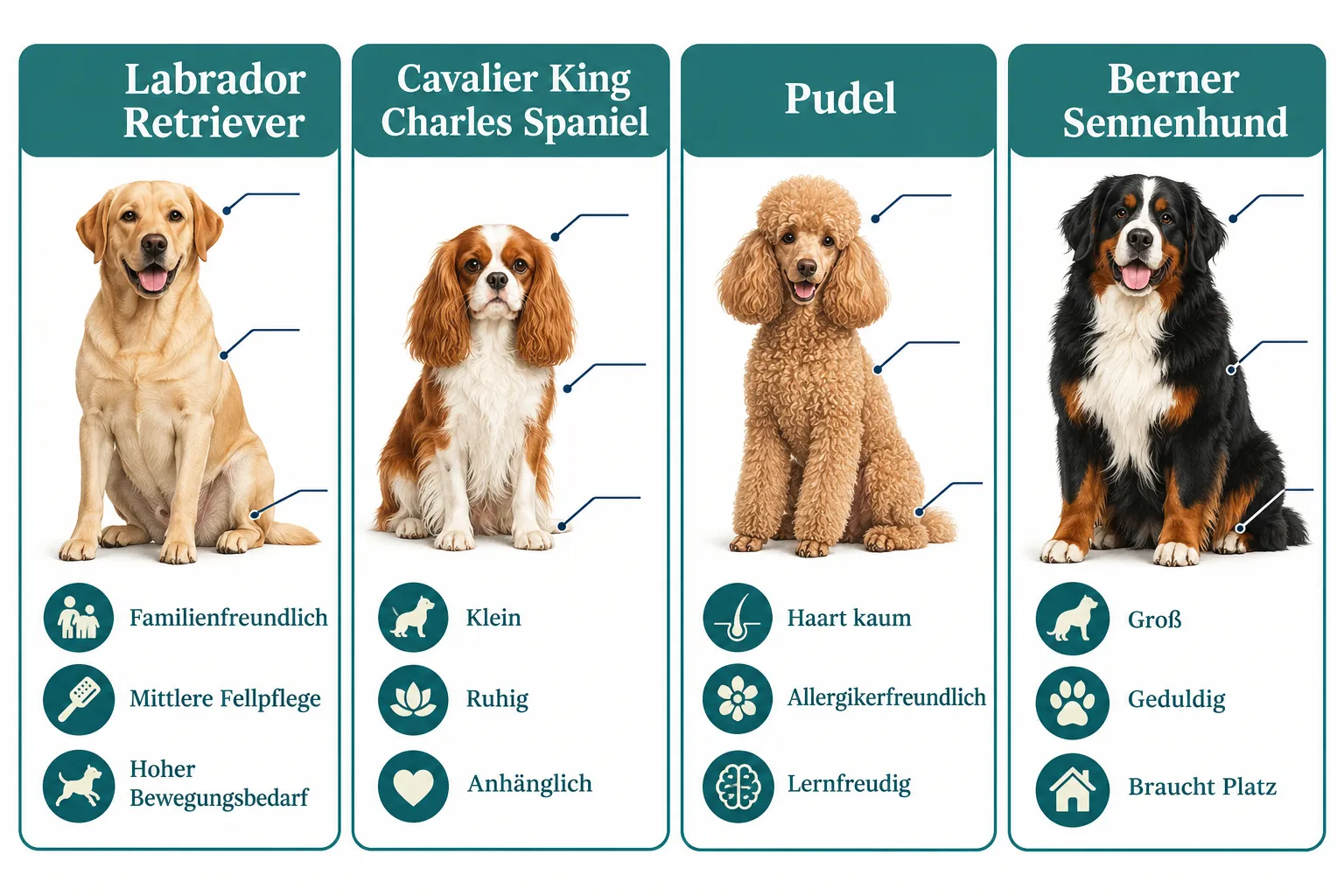 Die besten Familienhunde 1 Die besten Hunderassen für Familien mit Kindern