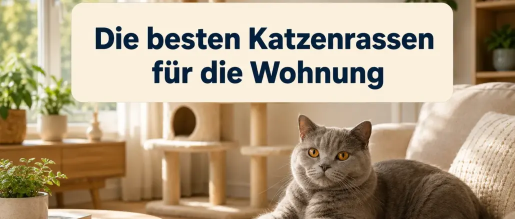 Die besten Katzenrassen für die Wohnung