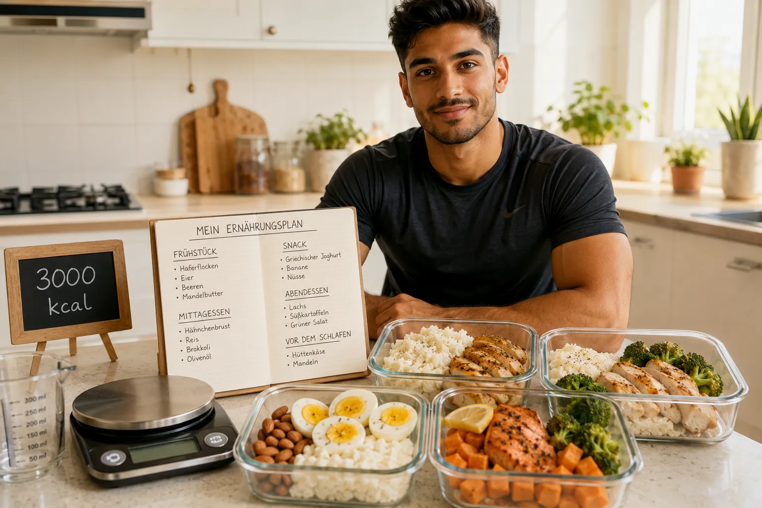 Die besten Lebensmittel für einen 3000-kcal-Ernährungsplan