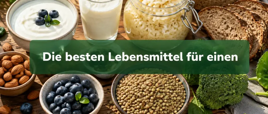 Die besten Lebensmittel für einen gesunden Darm
