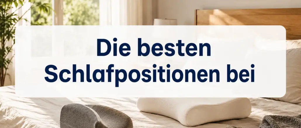 Die besten Schlafpositionen bei Rückenschmerzen
