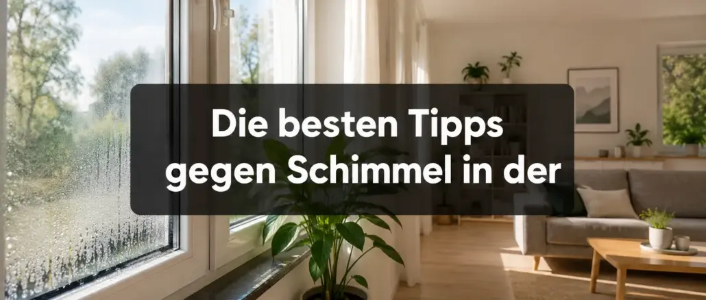 Die besten Tipps gegen Schimmel in der Wohnung