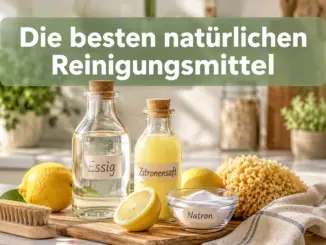 Die besten natürlichen Reinigungsmittel für den Haushalt
