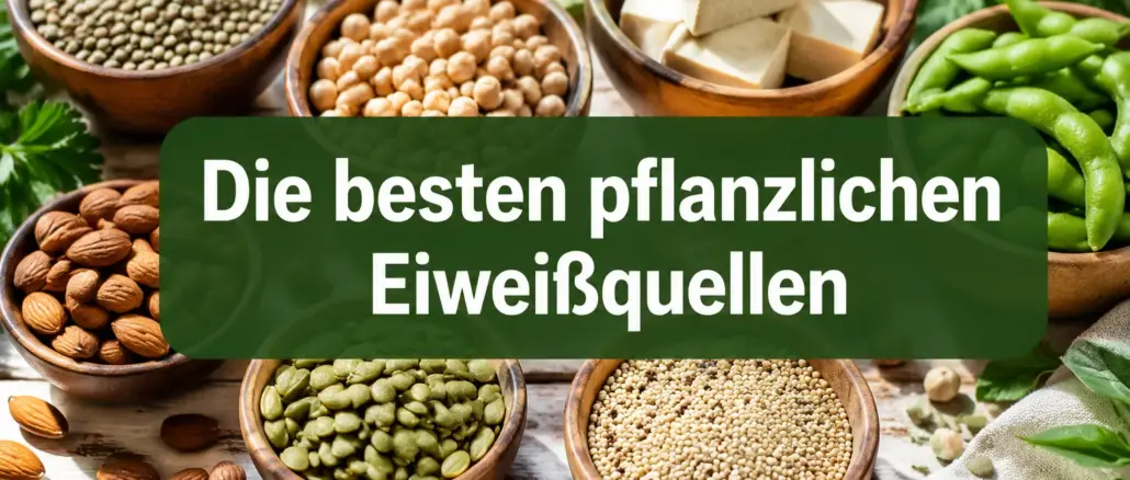 Die besten pflanzlichen Eiweißquellen