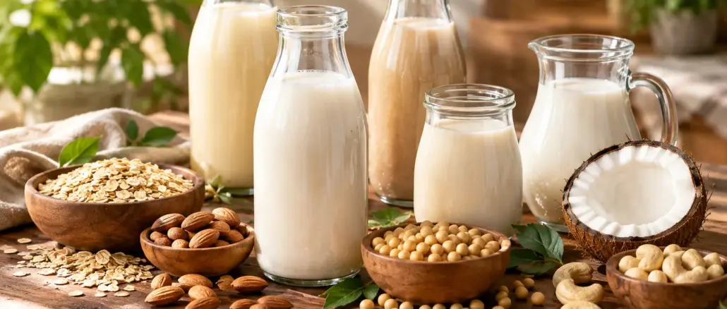 Die besten pflanzlichen Milchalternativen