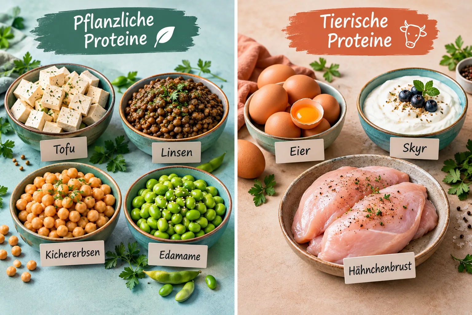 Die besten Proteinquellen 2 Die besten pflanzlichen Proteinquellen im Vergleich