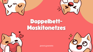 Doppelbett-Moskitonetzes