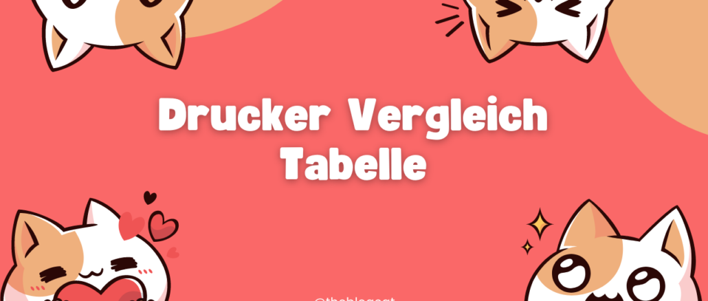 Drucker Vergleich Tabelle