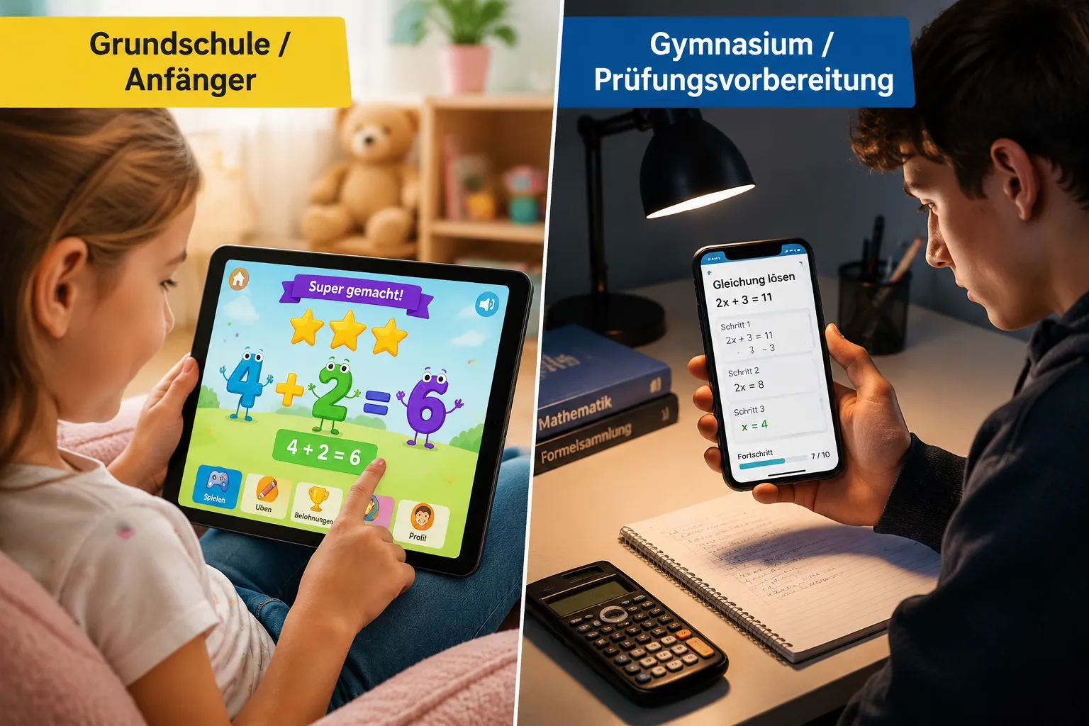 Die besten Mathe-Lern-Apps im Vergleich 2 Duolingo Math vs. Photomath vs. andere Mathe-Apps: Ein direkter Vergleich