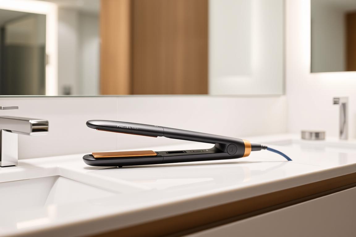 Ein Bild von Philips 5000 Series BHS510 Glätteisen Ein Bild von Philips 5000 Series BHS510 Glätteisen