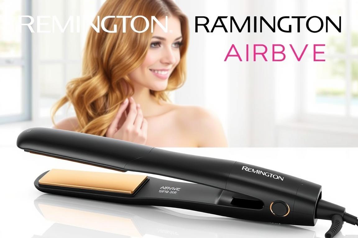 Ein Bild von Remington AIRvive S8930 Glätteisen Ein Bild von Remington AIRvive S8930 Glätteisen