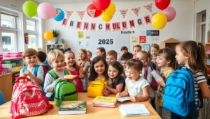 Einschulung Bayern 2025