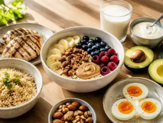 Ernährungsplan zum Zunehmen: 3000 kcal