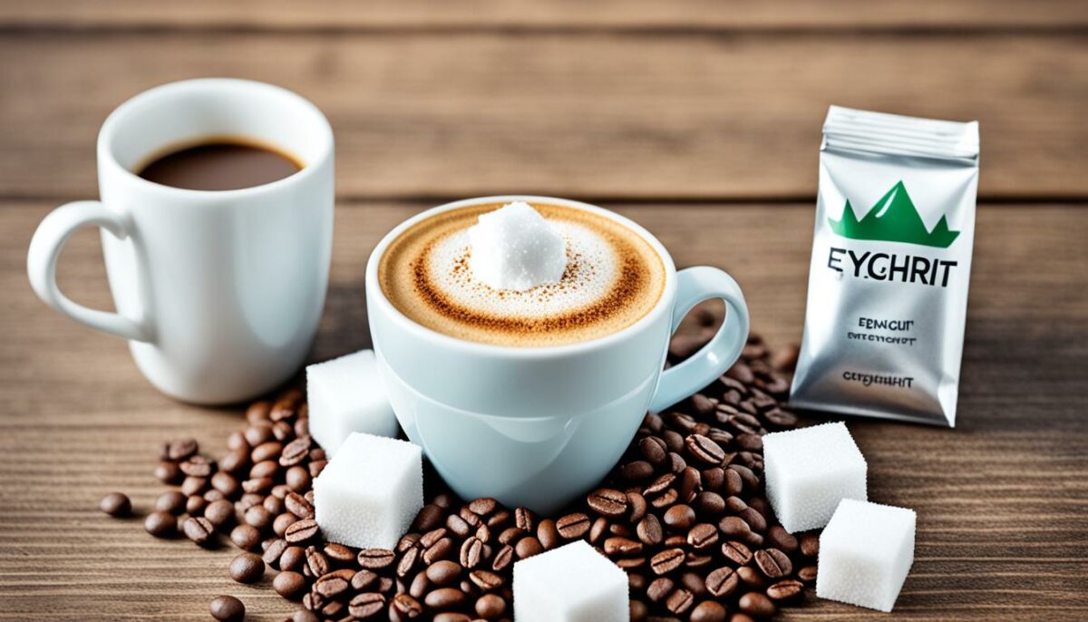 Erythrit als Zuckerersatz für Kaffee