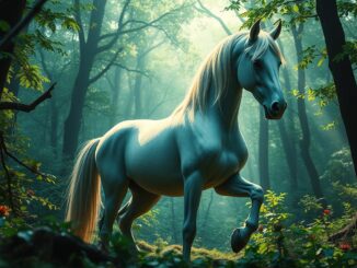 Fabelwesen halb Mensch halb Pferd