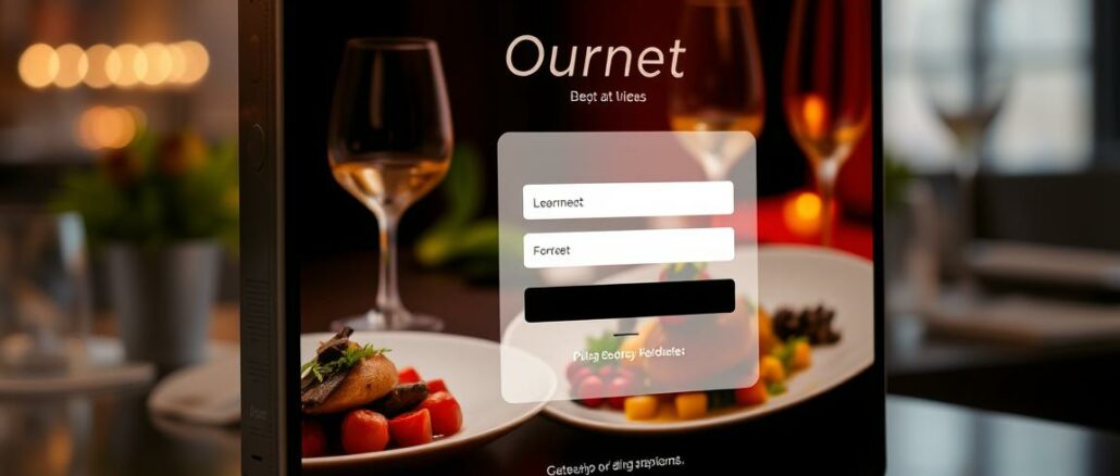 Gourmet Login