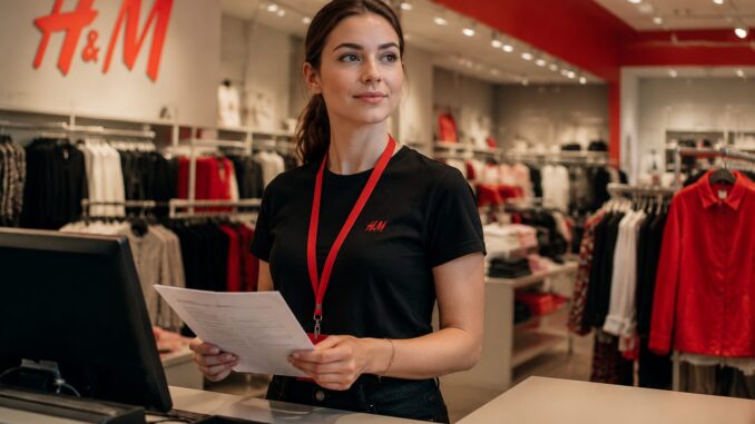 H&M-Mitarbeiter: Beschwerde