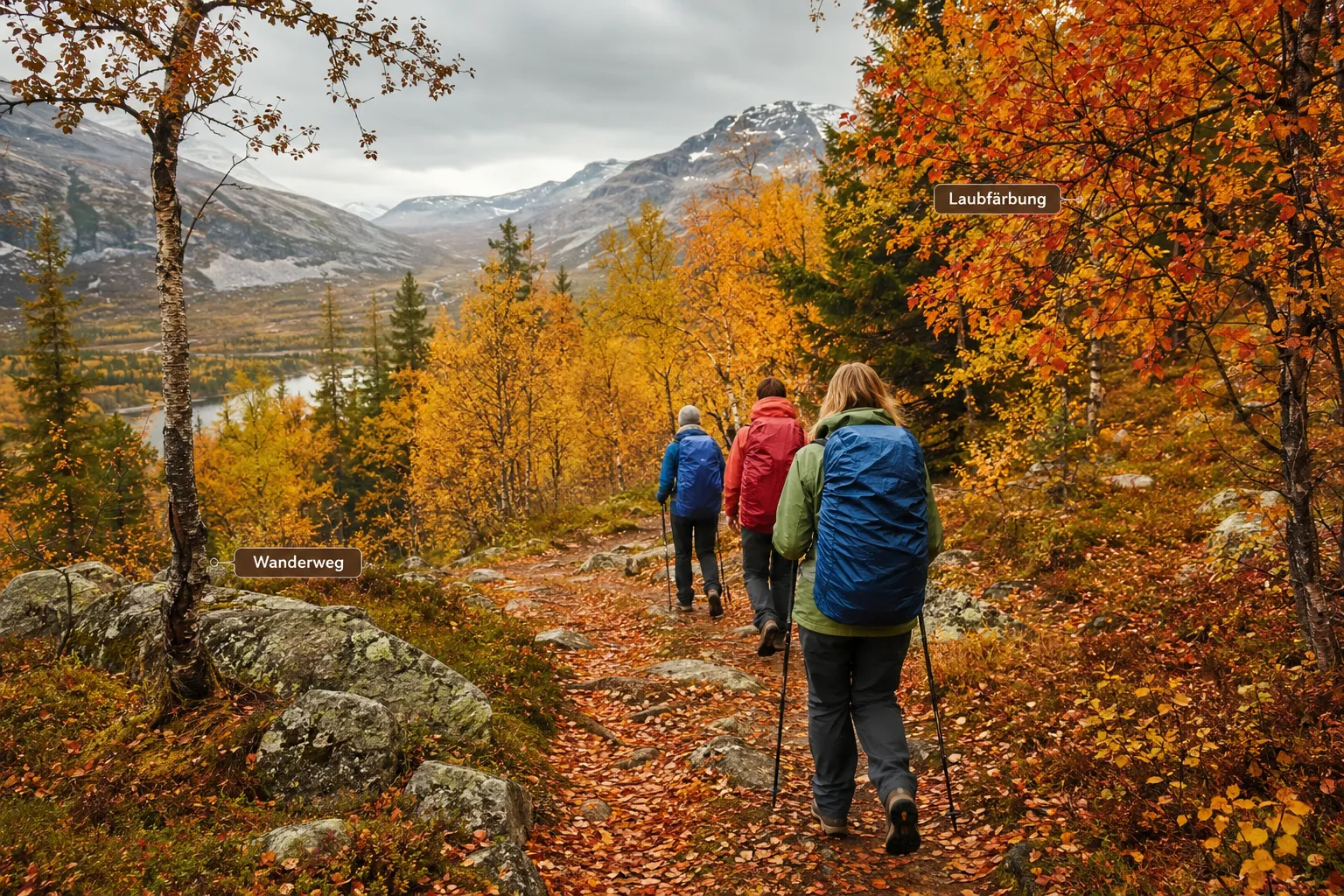 Die besten Reiseziele für den Herbsturlaub 2 Herbsturlaub für Wanderer und Naturliebhaber