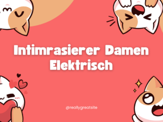 Intimrasierer Damen Elektrisch