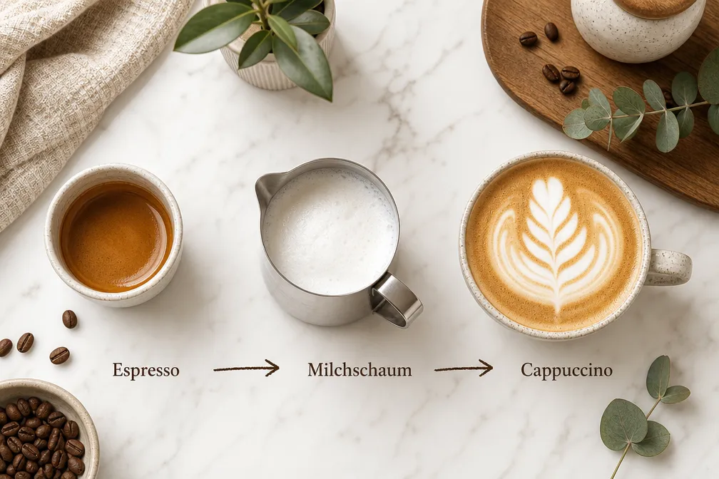 Kaffeespezialitäten-Rezepte für Eisgetränke