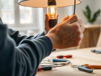 Lampe anschließen Anleitung